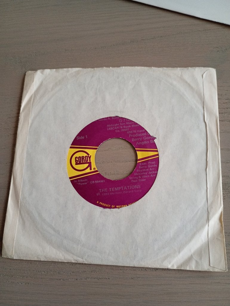 Temptations - Power, Gebruikt, Verzenden, 7 inch, Beschermende buitenhoes