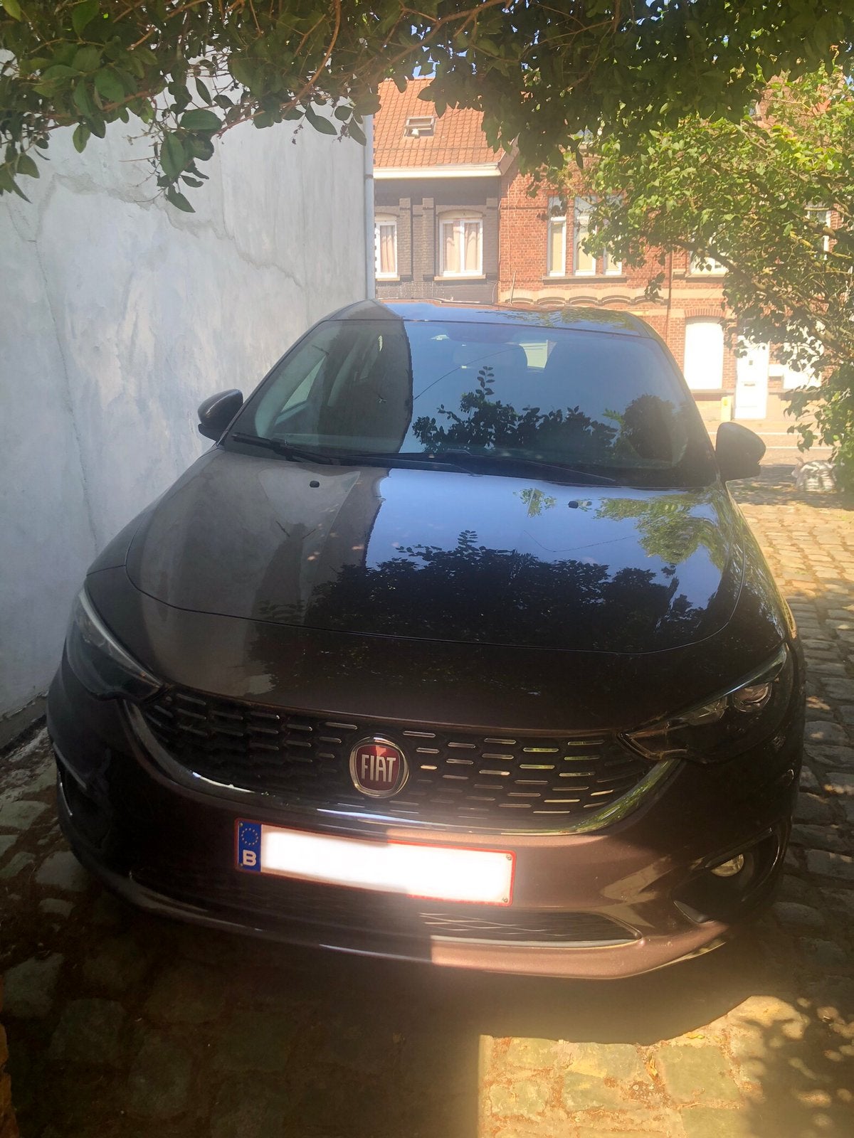 Fiat Tipo 2017, Stof, Bruin, 99 g/km, Onderhoudsboekje