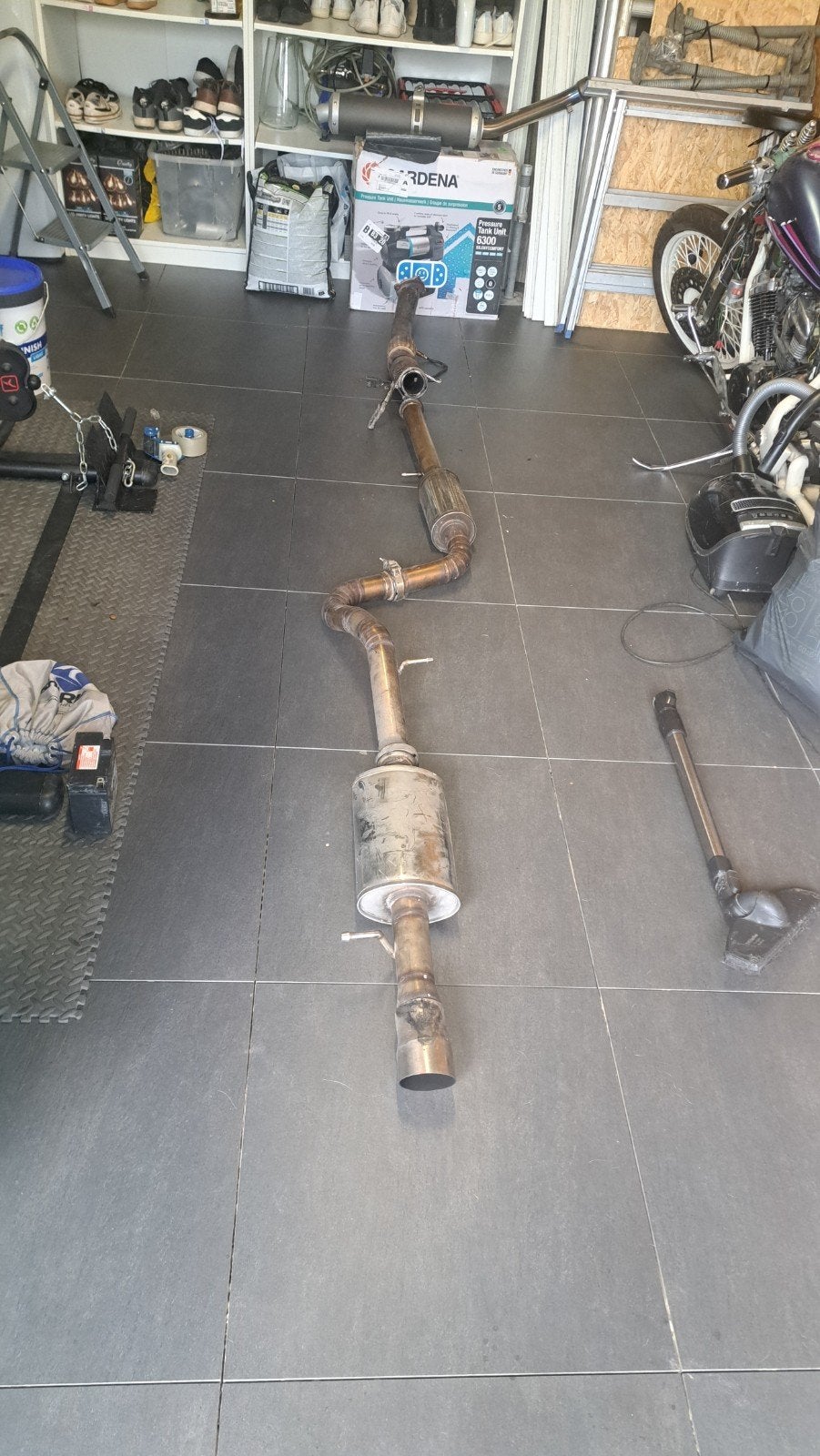 1.8t 2.5" inox uitlaatlijn, Auto-onderdelen, Ophalen, Audi