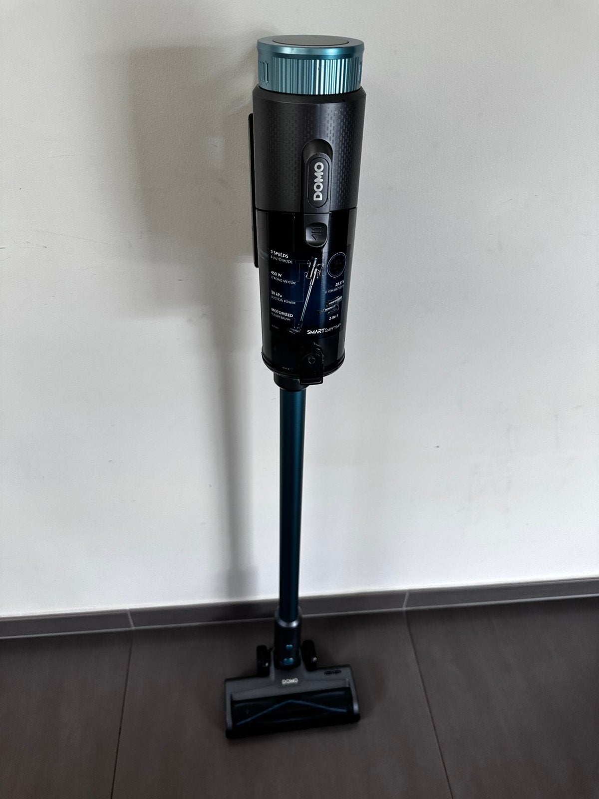 Steelstofzuiger DOMO Smartsense DO252SV, Elektronische apparatuur, Stofzuigers, Ophalen, Zo goed als nieuw, Steelstofzuiger