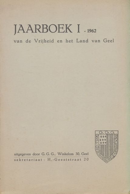 (g129) Jaarboek van de Vrijheid en Geel, 2 boeken, Ophalen of Verzenden, Gelezen