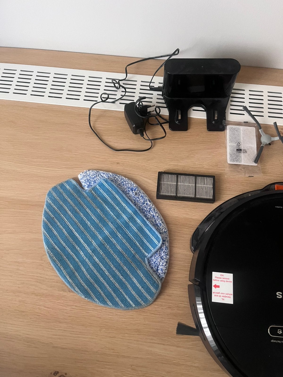 CleanDays Robotstofzuiger met dweilfunctie, Ophalen, Zo goed als nieuw, Dweilfunctie, Robotstofzuiger