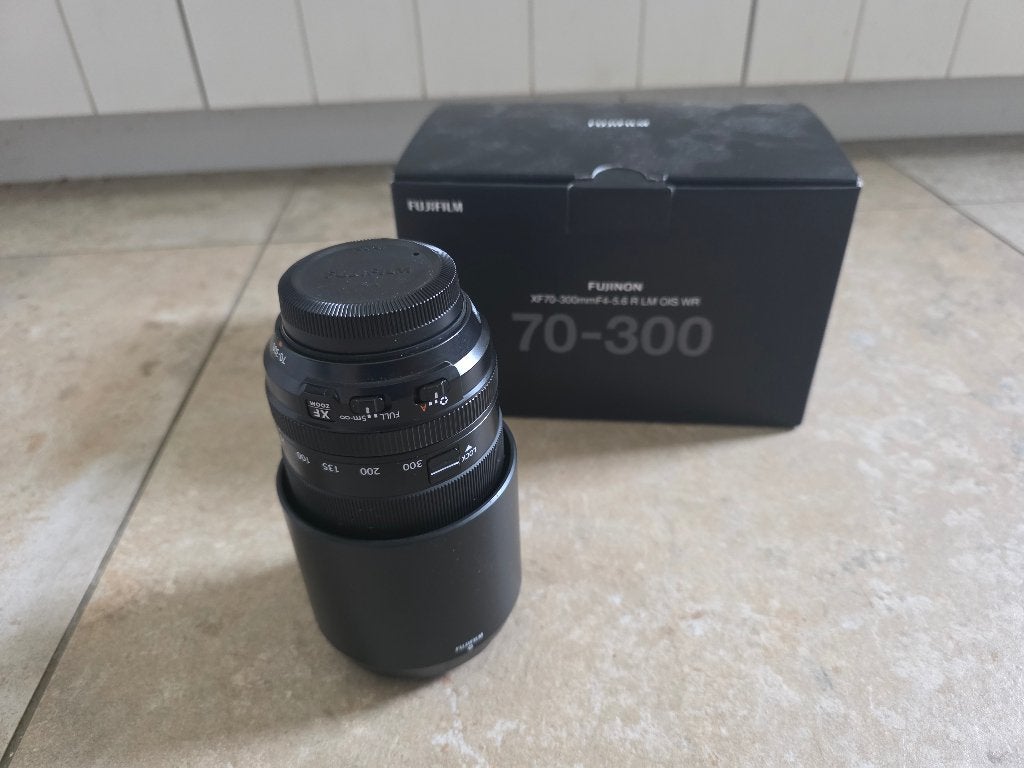 Fujifilm objectief XF 70-300mm F/4.0-5.6 R LM OIS WR, Audio, Tv en Foto, Ophalen, Fujifilm, Telelens, Zo goed als nieuw