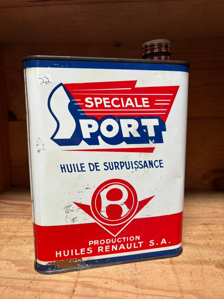 Bidon d’huile renault olieblik 2 litres, Enlèvement ou Envoi, Comme neuf