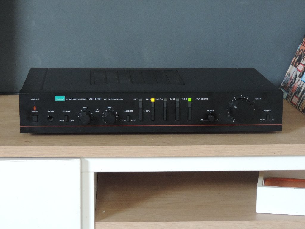 Ampli SANSUI AU-D101 avec entrée Phono, Enlèvement, Utilisé