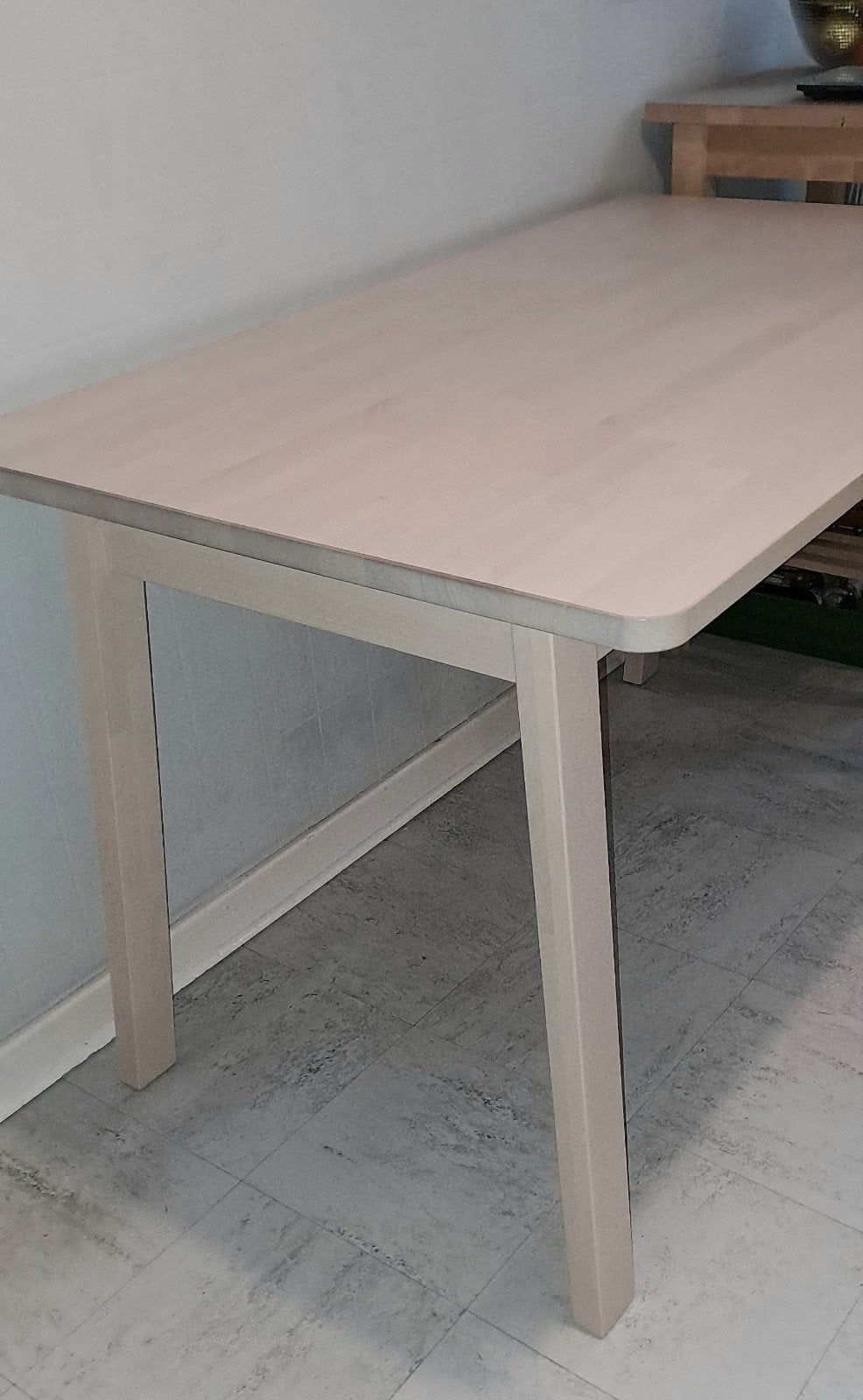 Table en bouleau 74x74x125 état neuf a saisir ️️️↙️, Maison & Meubles, Quatre personnes, 50 à 100 cm, Comme neuf, 100 à 150 cm