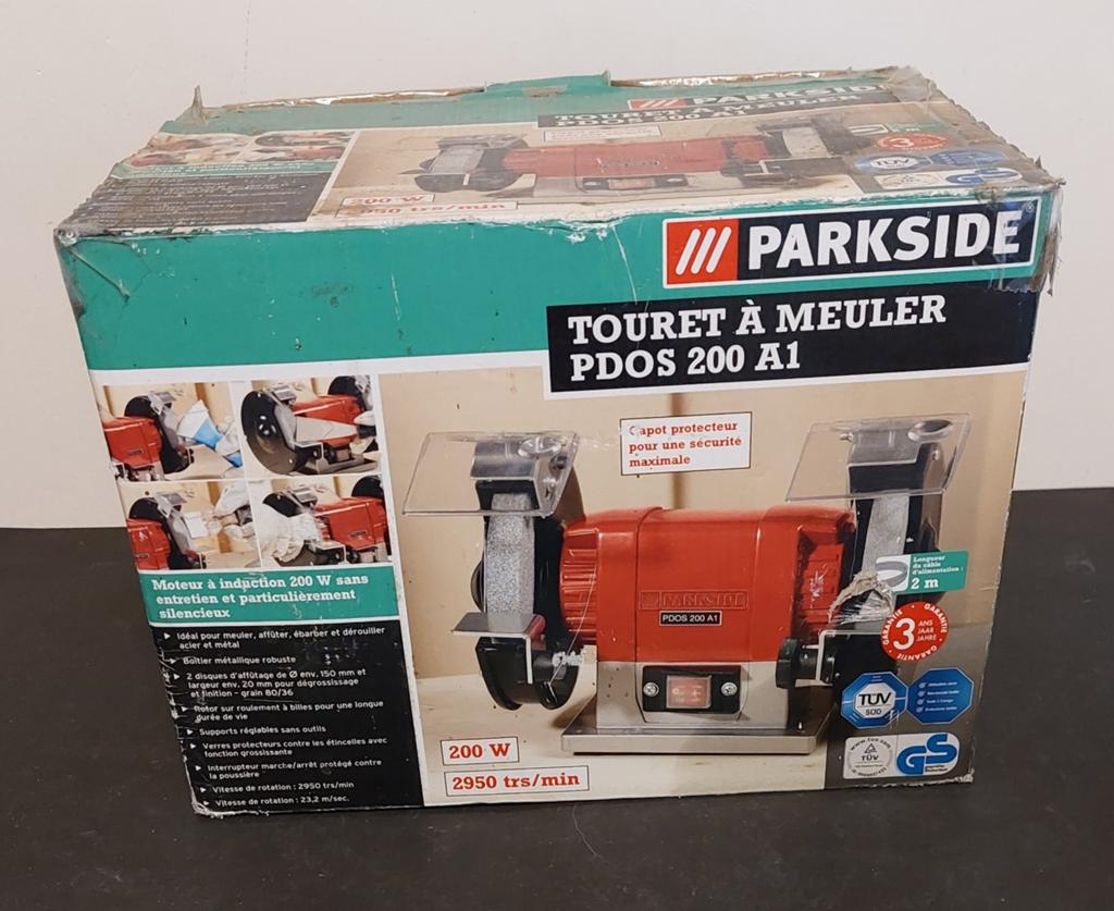 Meuleuse Parkside Neuve en boîte, Bricolage & Construction, Outillage | Meuleuses, Enlèvement ou Envoi, Neuf, Banc de travail