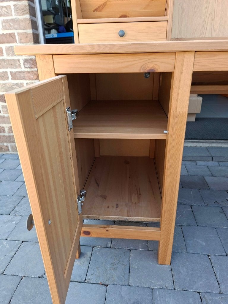 Bureau, Huis en Inrichting, Bureaus, Ophalen, 64 cm, 155 cm, Hout