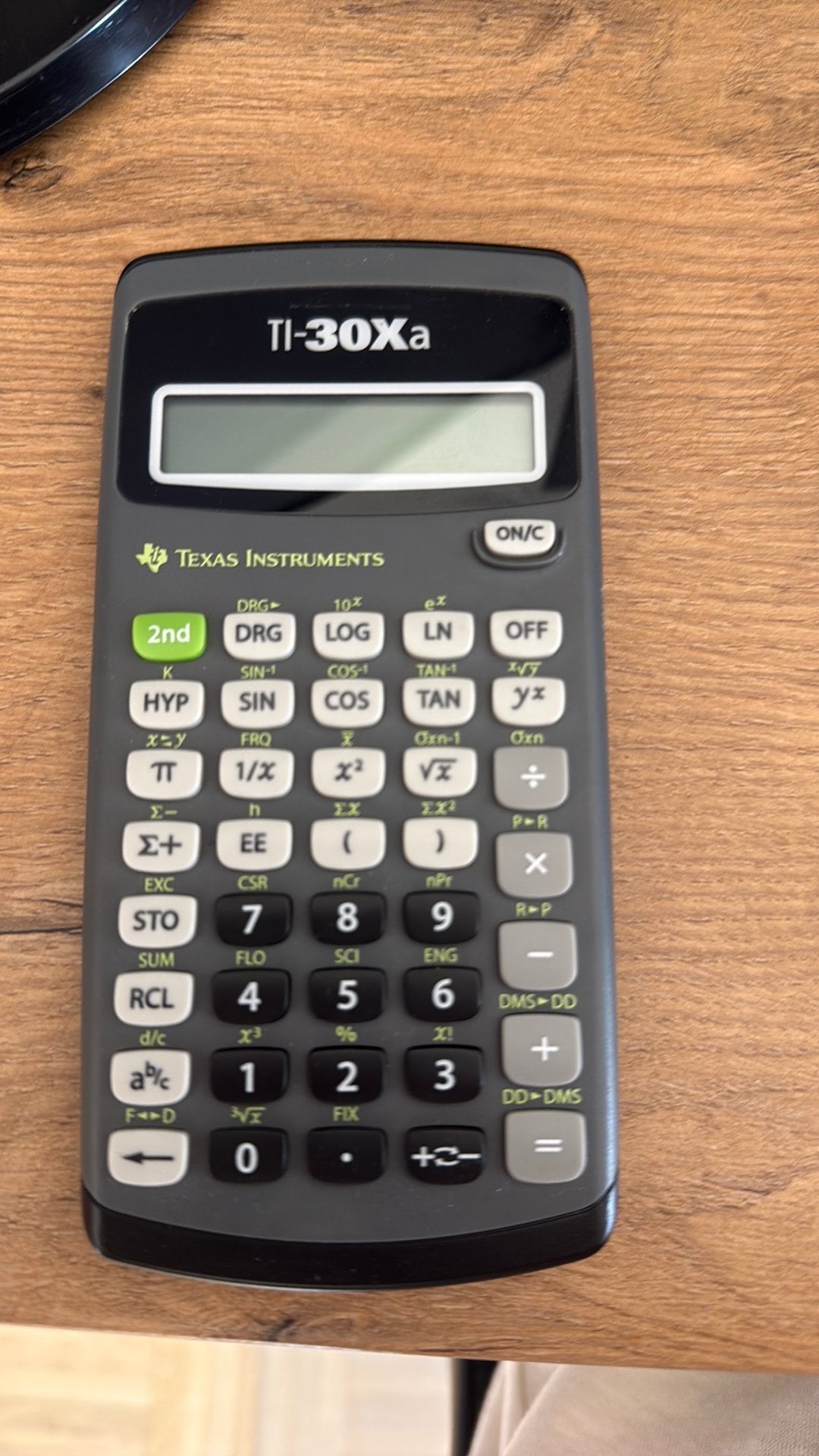Texas Instruments Ti-30Xa, Diversen, Ophalen, Gebruikt