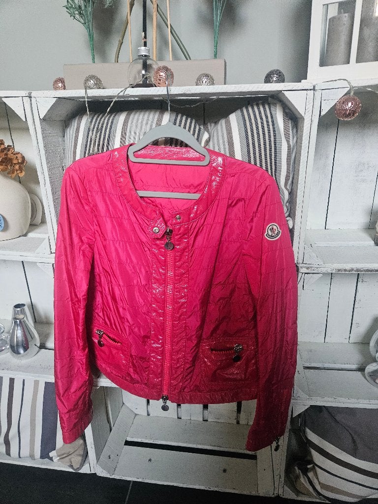 Zomerjas moncler dames, Verzenden, Moncler, Zo goed als nieuw, Roze
