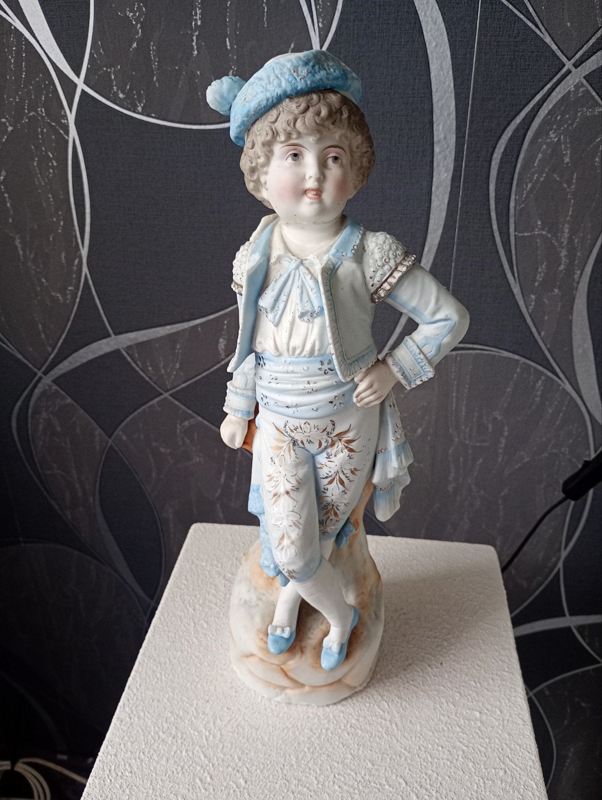 Statue biscuit 36 cms, Enlèvement