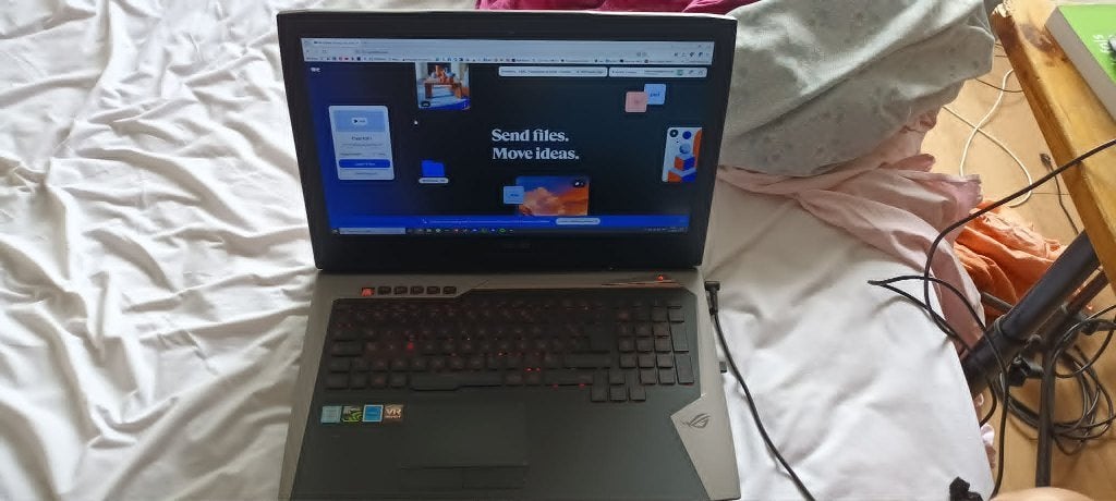 Asus Laptop Gaming gtx 1060, 17 pouces ou plus, Utilisé, Gaming, SSD