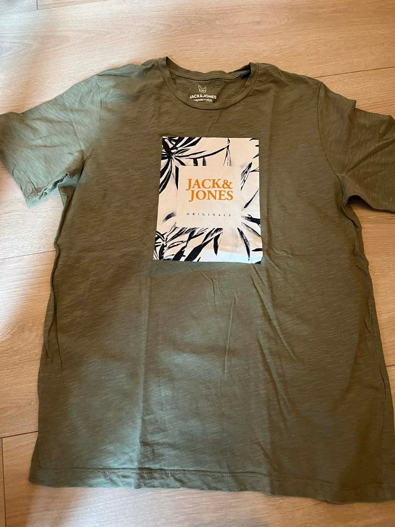 tshirt groen jack jones 176, Kinderen en Baby's, Gebruikt, Ophalen of Verzenden, Shirt of Longsleeve, Jongen