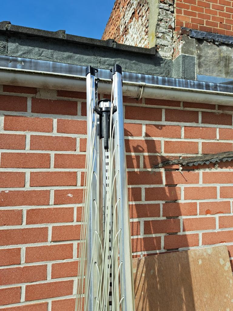 Droogmolen zwart met grijs, Tuin en Terras, Droogmolens en Wasrekken, Ophalen, Droogmolen