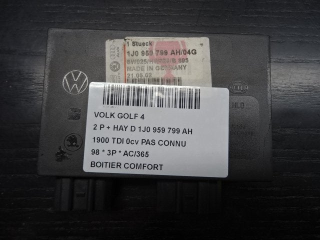 ORDINATEUR GESTION CONFORT Volkswagen Golf IV 4Motion (1J1), Volkswagen, Volkswagen AG, Utilisé, Kundenbetreuung@volkswagen.de