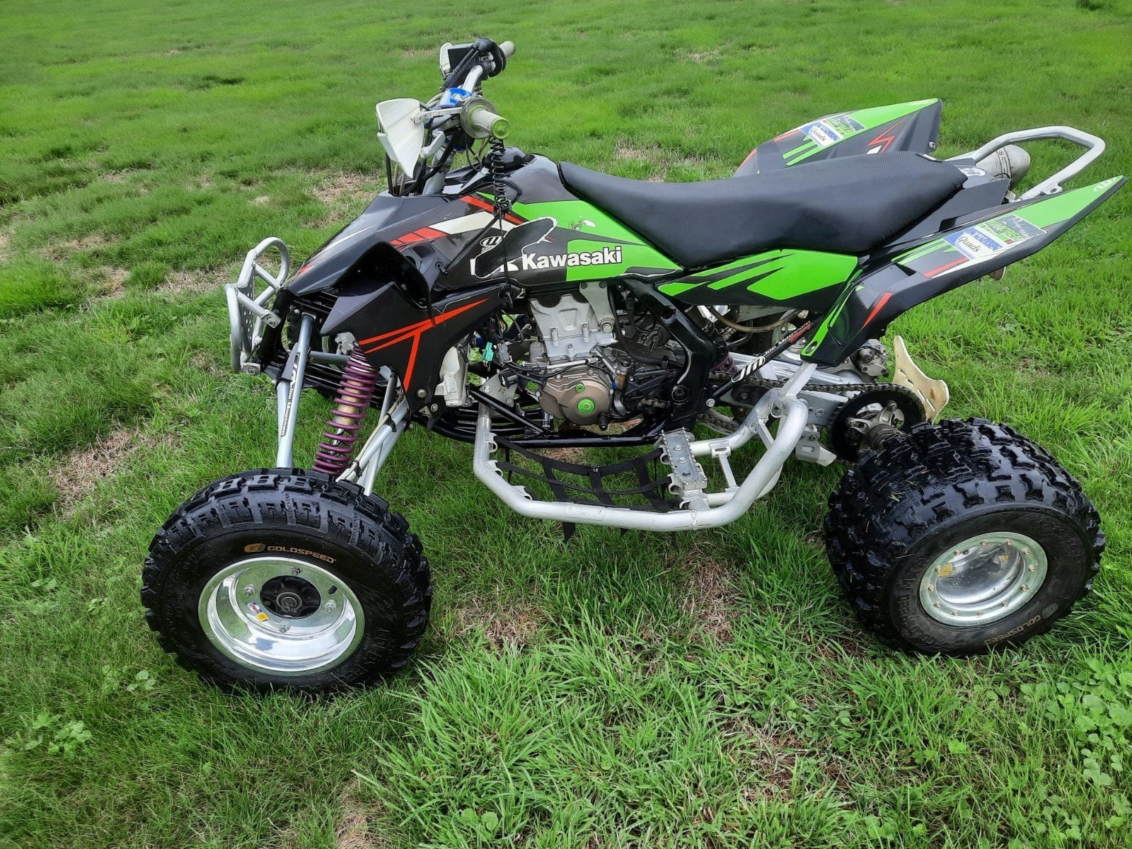 à vendre modèle quad ltr450 moter kx450f, Motos, Plus de 35 kW, 450 cm³, 1 cylindre