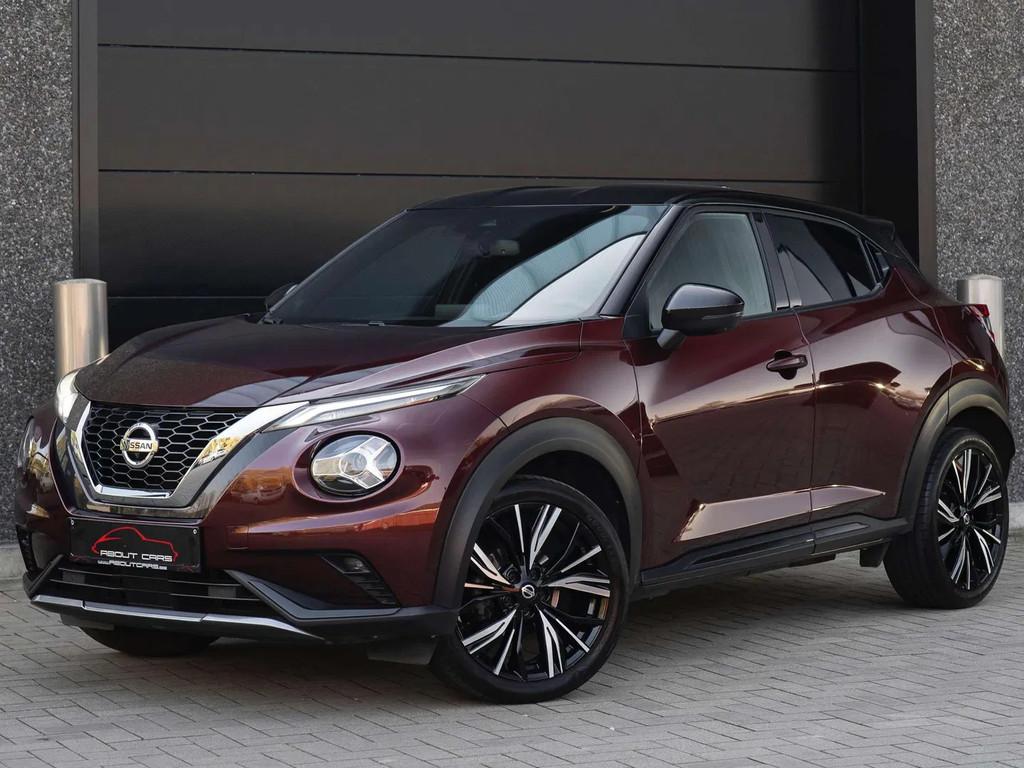 Nissan Juke Juke N-Design * Garantie *, Rouge, Euro 6, Boîte manuelle, Noir