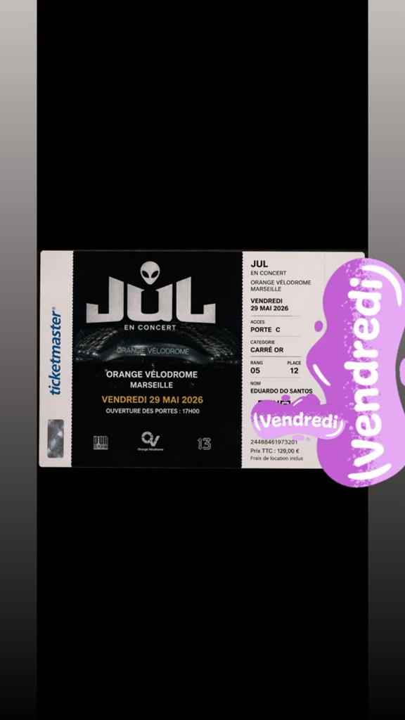 Jul vélodrome, Tickets en Kaartjes, Eén persoon, Mei