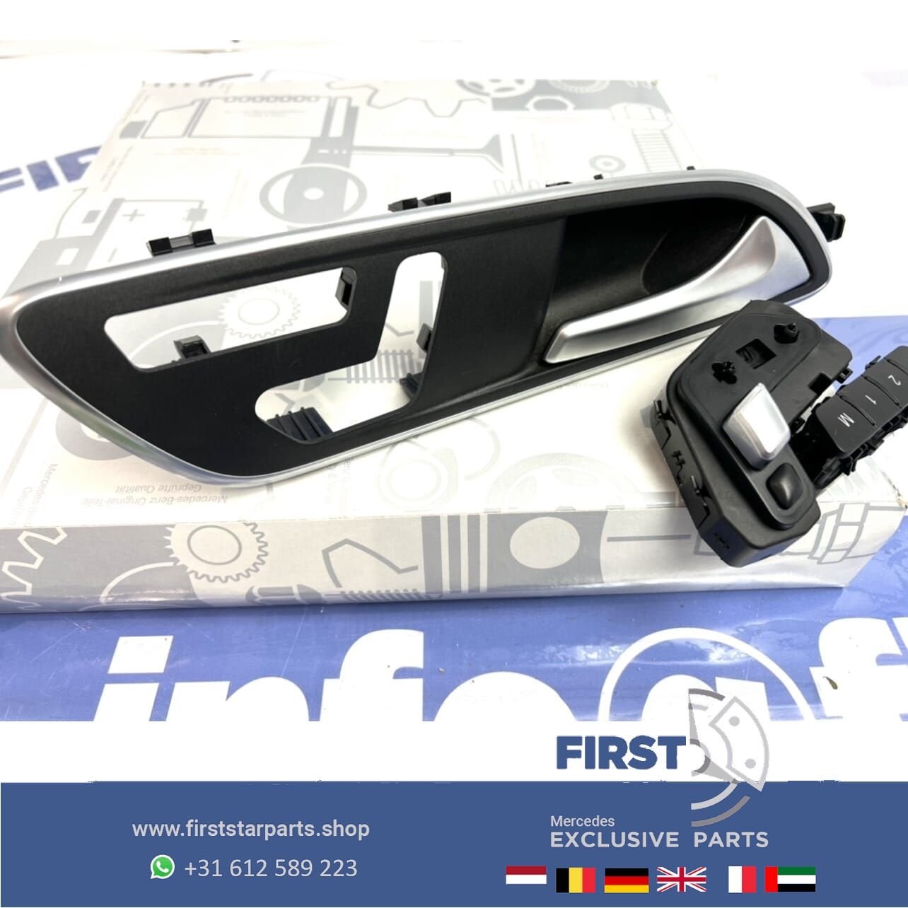 STOEL BEDIENING KNOPPEN Mercedes A B C CLA Klasse 2013-2018, Auto-onderdelen, Interieur en Bekleding, Gebruikt, -, Ophalen of Verzenden