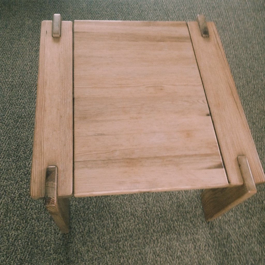 vintage salon tafel 70 x 7 0 x 40 cm, Enlèvement