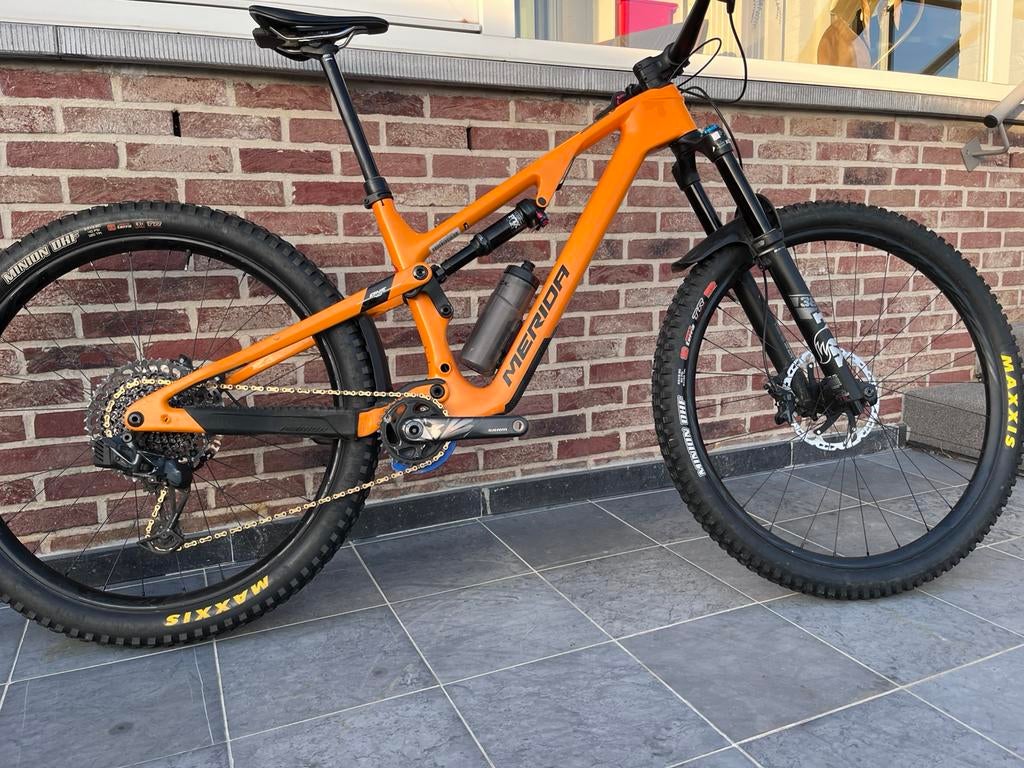 Merida mtb enduro one 40, Fietsen en Brommers, Fully, Ophalen, Zo goed als nieuw, Merida