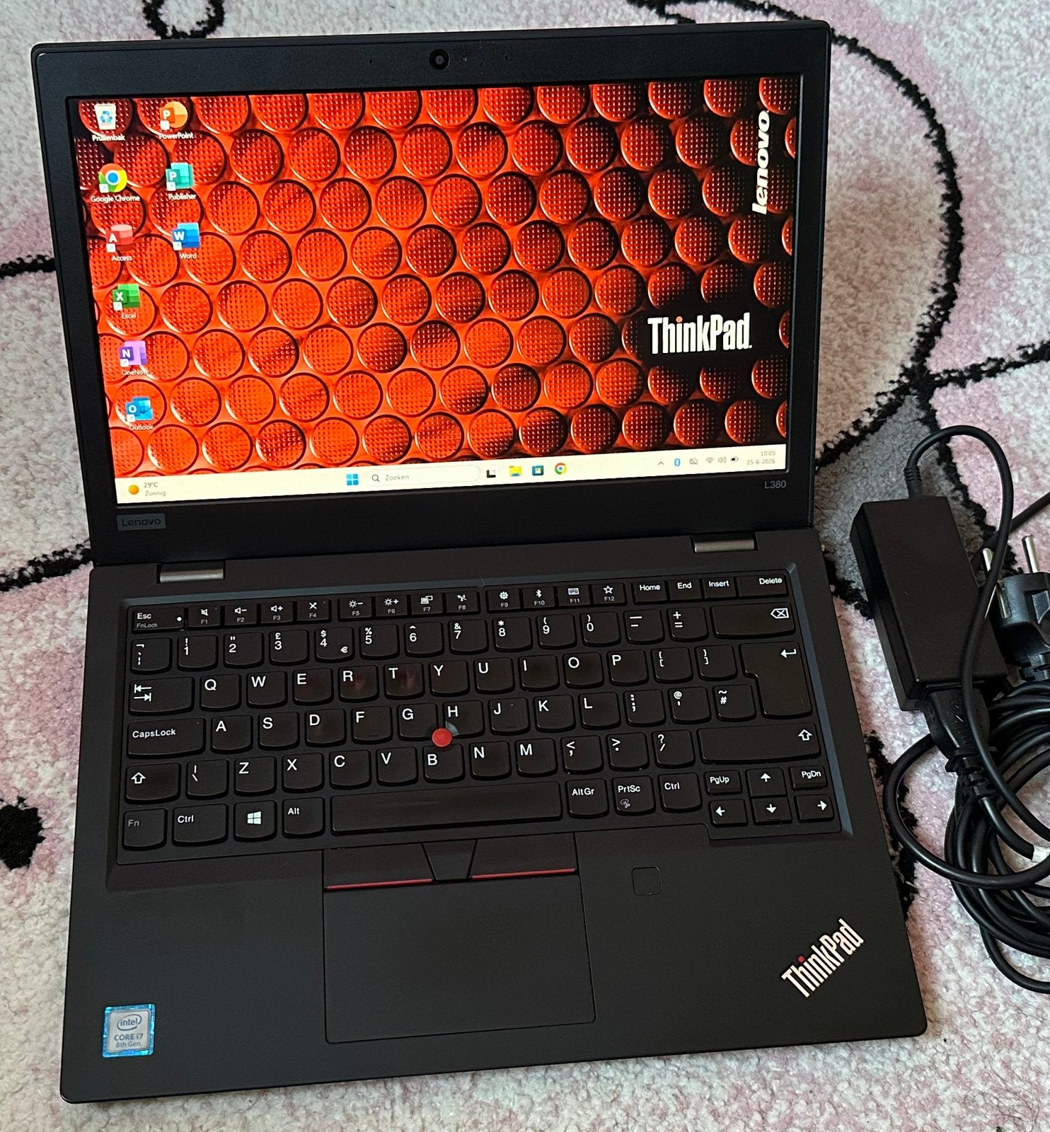 Mooie 14”Full Hd ThinkPad/ i7-8550U/16gb ram/256gb ssd/Win11, Informatique & Logiciels, Chargeurs d'ordinateur portable, Enlèvement