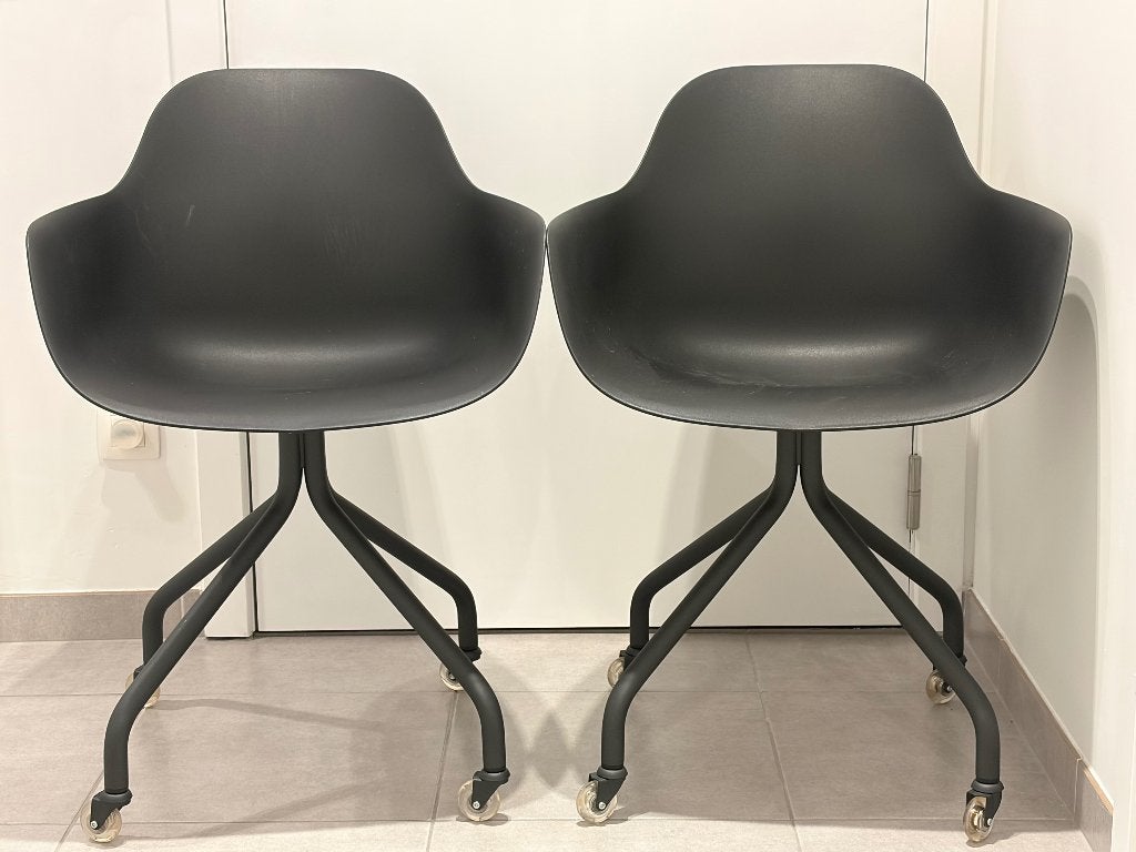 Stoelen, Ophalen, Gebruikt, Hout, Zwart