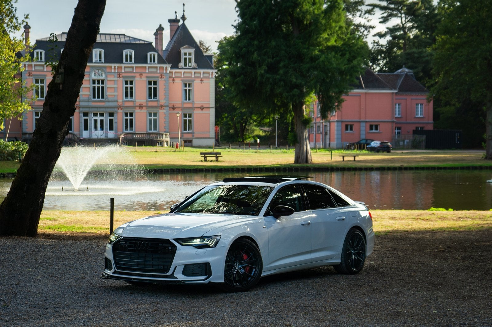 Audi S6 55tfsi e, Auto's, Automaat, 42 g/km, 4 cilinders, Wit