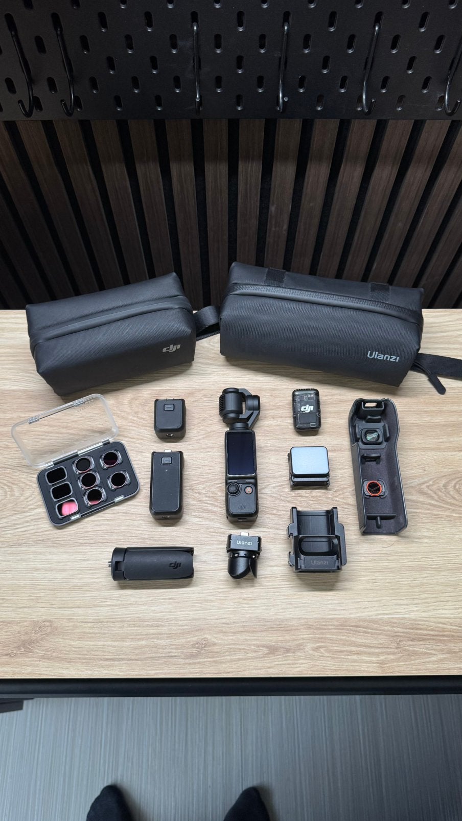 DJI OSMO POCKET 3 CREATOR COMBO MET ACESSOIRES, TV, Hi-fi & Vidéo, Enlèvement, Comme neuf