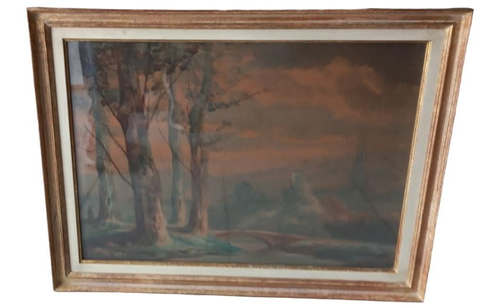 August Taurel (1859-?), Antiek en Kunst, Ophalen of Verzenden