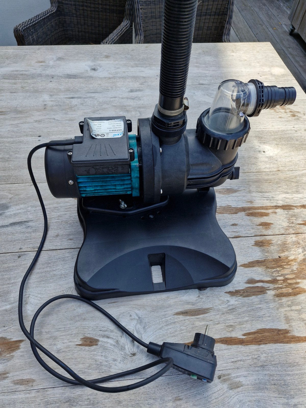 Pompe de piscine + filtre, Jardin & Terrasse, Accessoires de piscine, Enlèvement, Filtre