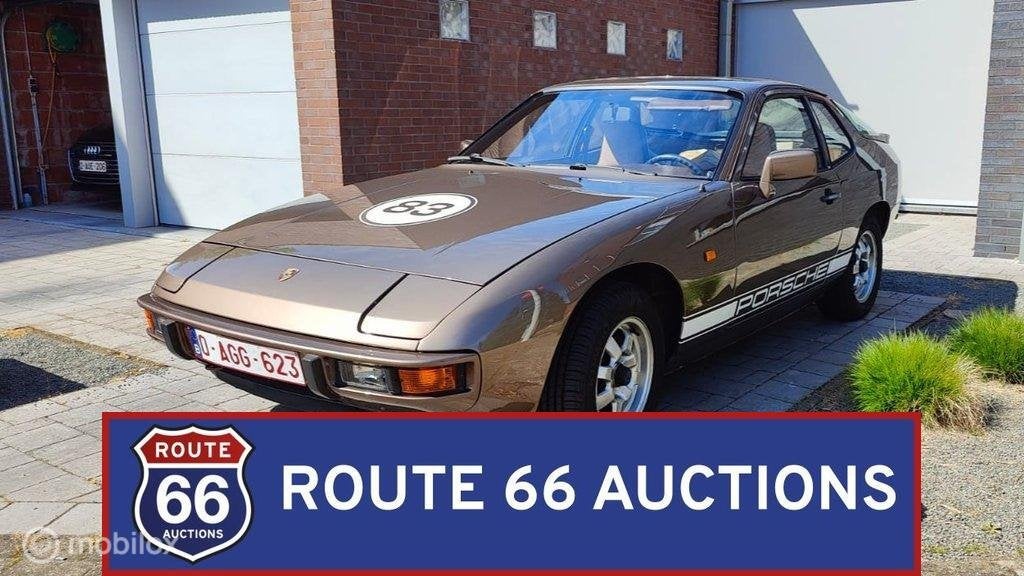 Porsche 924 | 1983 | Route 66 Auctions, Zwart, Bedrijf, Overige carrosserie, Porsche