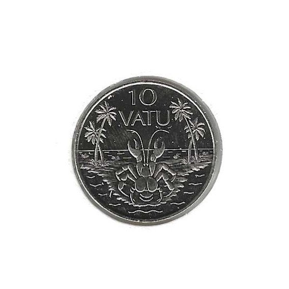 Vanuatu, 10 Vatu 2009., Postzegels en Munten, Munten | Oceanië, Ophalen of Verzenden, Losse munt