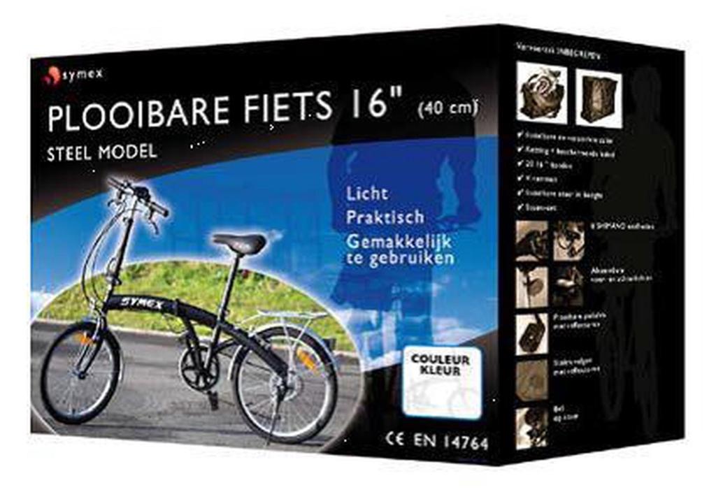 16" vouwfiets - NIEUW (nooit uitgepakt)., Ophalen, Nieuw, Symex