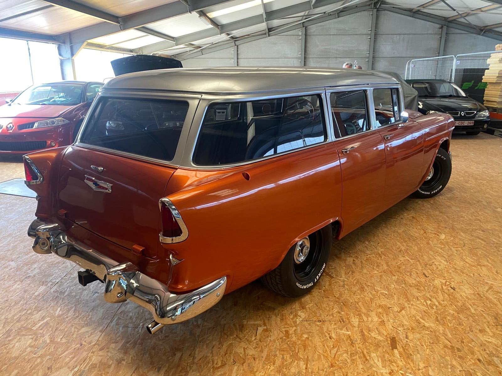 '55 chevrolet 210 4dr wagon, foto 8