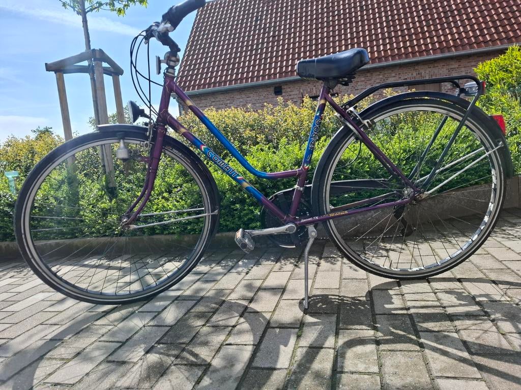 Damesfiets 28 inch, Fietsen en Brommers, Ophalen, Gebruikt, Versnellingen, Comati