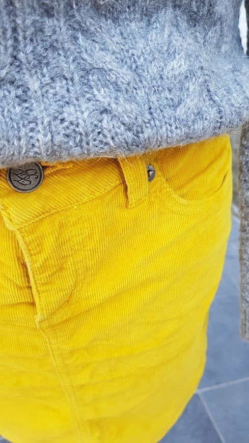 gele rok small, Kleding | Dames, Geel, Ophalen of Verzenden, Zo goed als nieuw, Maat 36 (S)