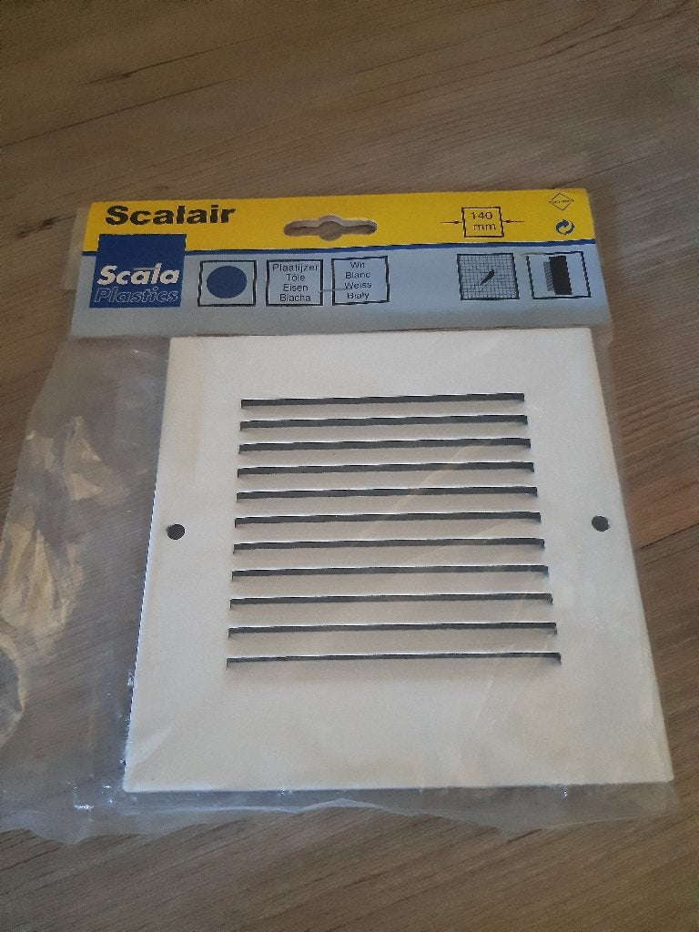 Ventilatierooster, Doe-het-zelf en Bouw, Ventilatie en Afzuiging, Ophalen, Nieuw