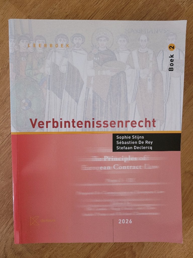 Verbintenissenrecht boek 2, Boeken, Ophalen of Verzenden, Zo goed als nieuw, Overige niveaus