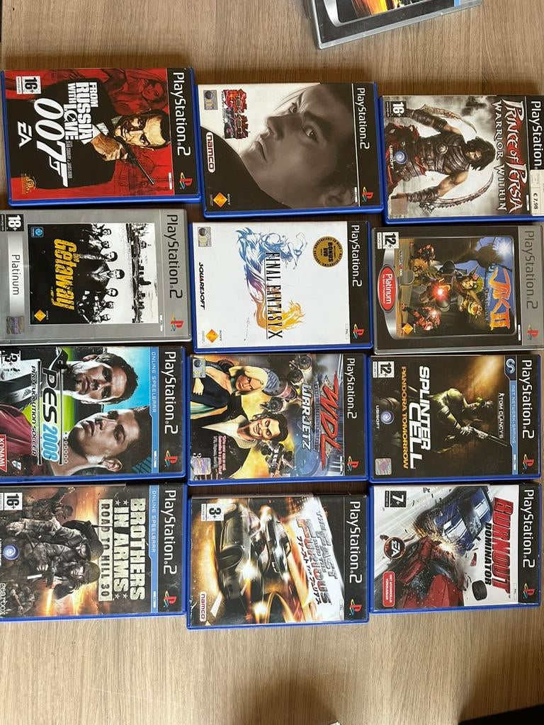 Ps2 spellen, Overige kleuren, Ophalen of Verzenden, Zonder controller, Gebruikt