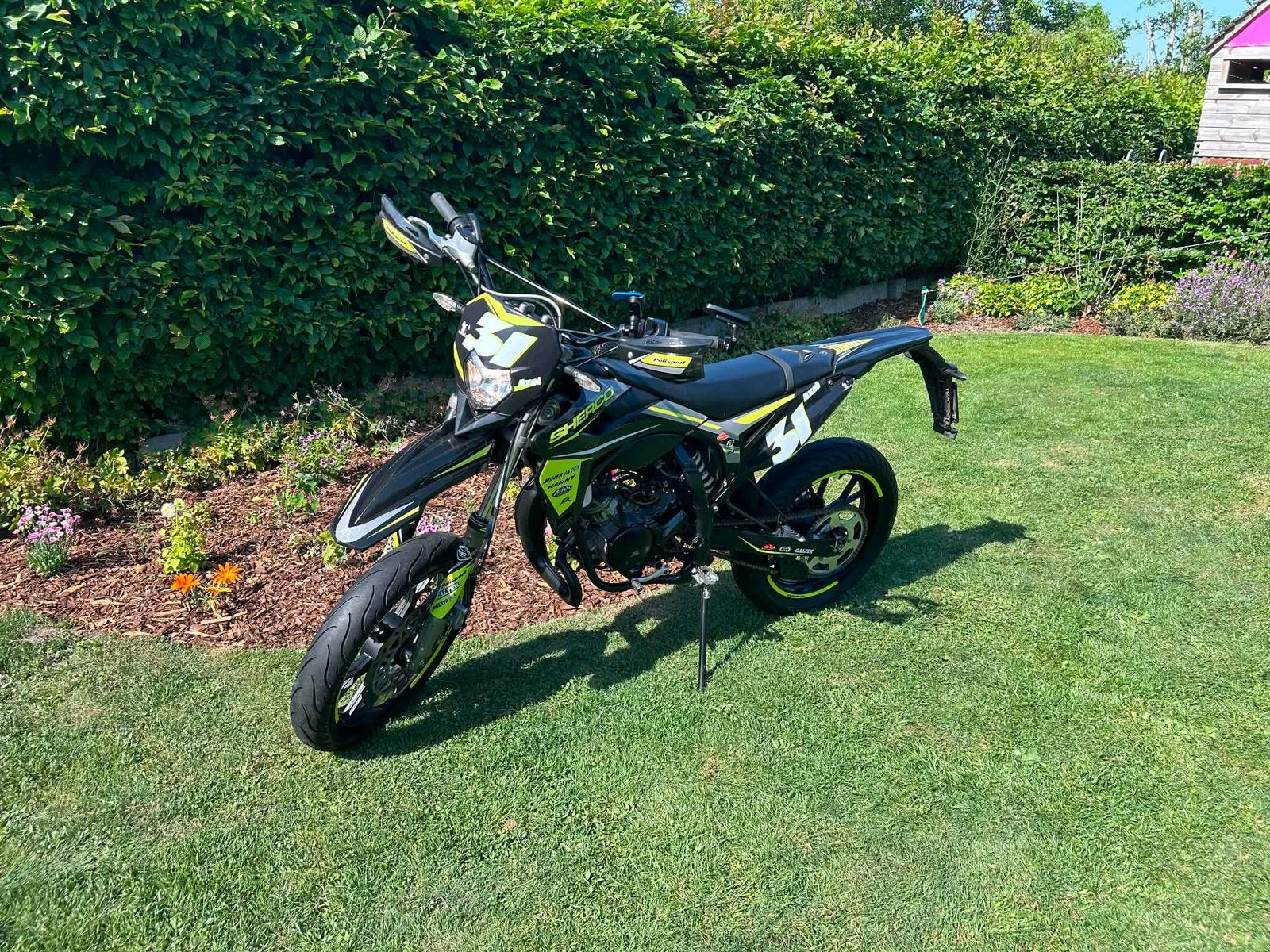 Scherco SM 50 cc, Fietsen en Brommers, Ophalen, Gebruikt, Klasse B (45 km/u), 50 cc