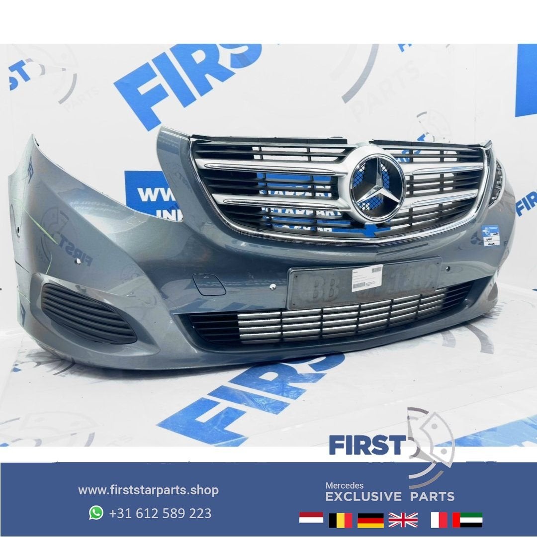 W447 BUMPER Mercedes V KLASSE / VITO VOORBUMPER COMPLEET ZWA, Utilisé, -, Avant, -
