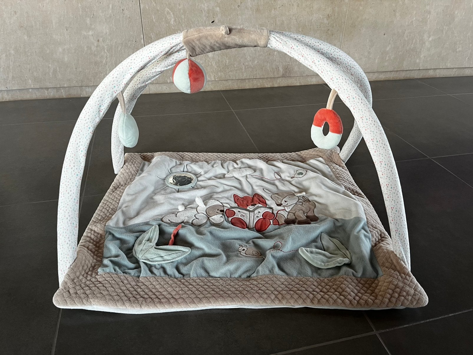 Speelmat met bogen Nattou, Kinderen en Baby's, Ophalen, Gebruikt