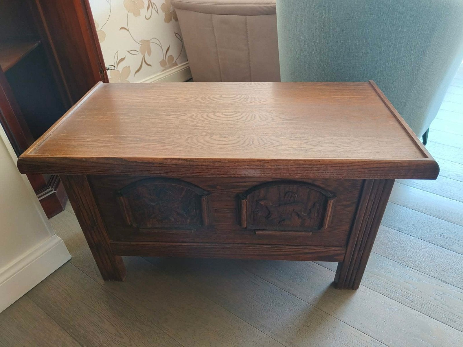 eiken kist, Huis en Inrichting, Ophalen