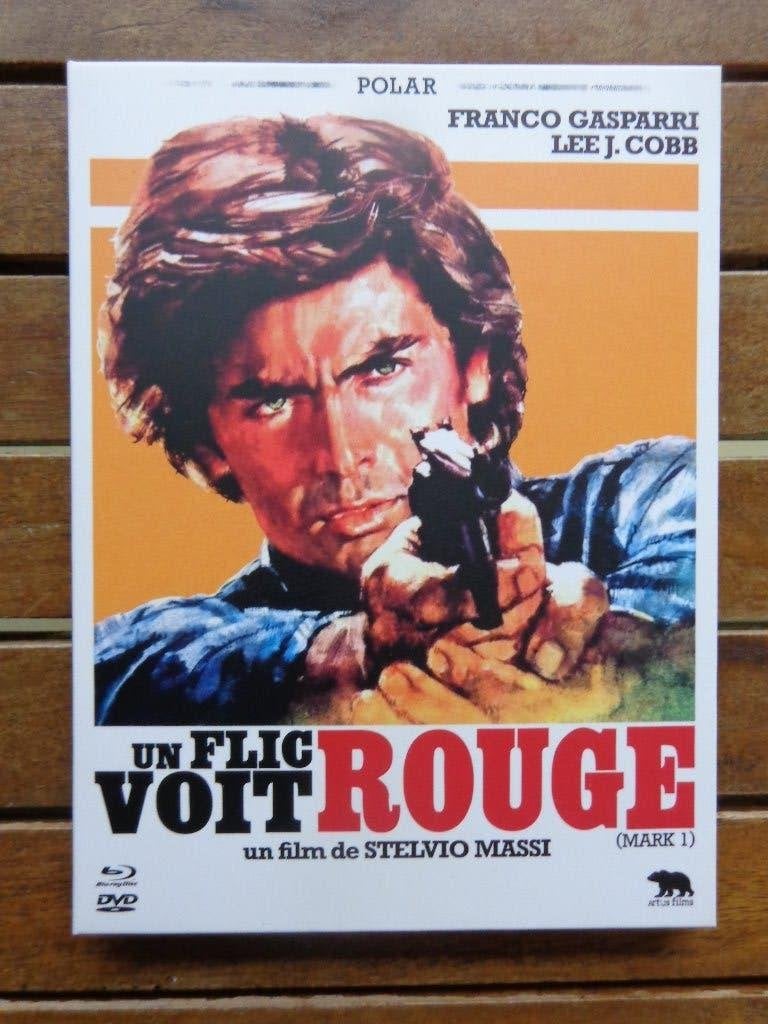 )))  Bluray et DVD Un flic voit rouge  //  Policier  (((, CD & DVD, Blu-ray, Enlèvement ou Envoi, Comme neuf, Thrillers et Policier
