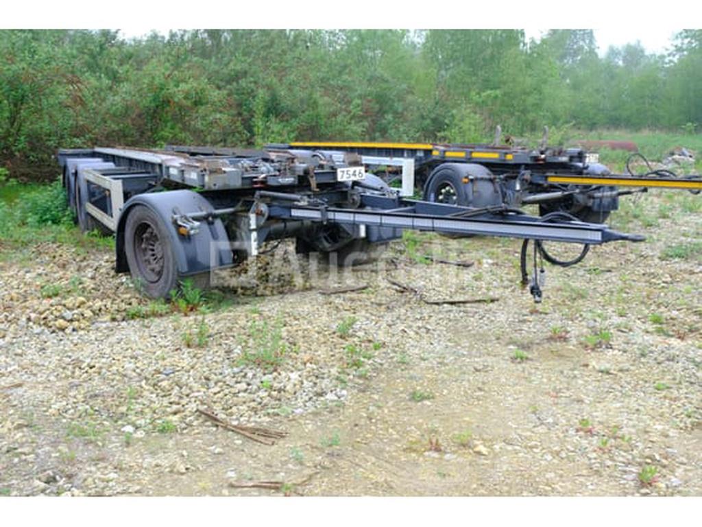 REF:7546 - Remorque porte container GS MEPPEL AIC-2700N, Autres marques, Achat, Entreprise, Autres carburants