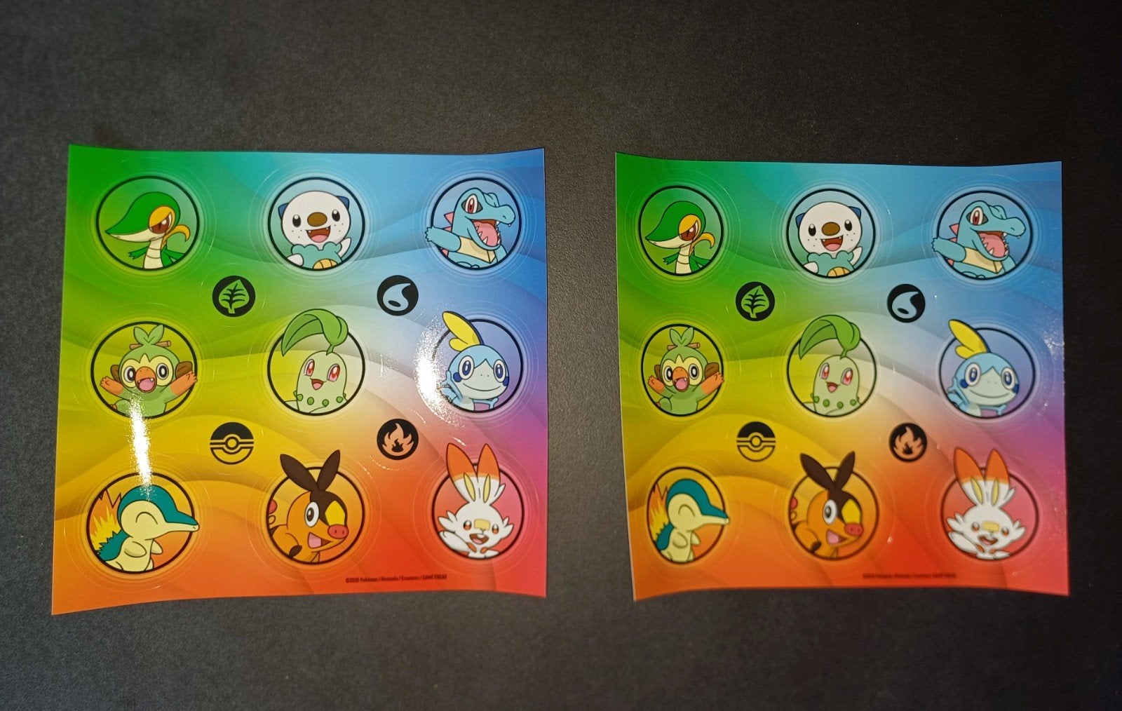 Stickers - Pokemon: First Partner illust. Box Ser 2 stickers, Verzamelen, Ophalen of Verzenden