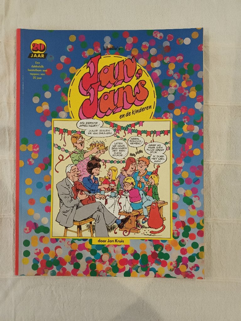 Jan, Jans en de kinderen 20 jaar (extra dik), Eén stripboek, Ophalen, Zo goed als nieuw