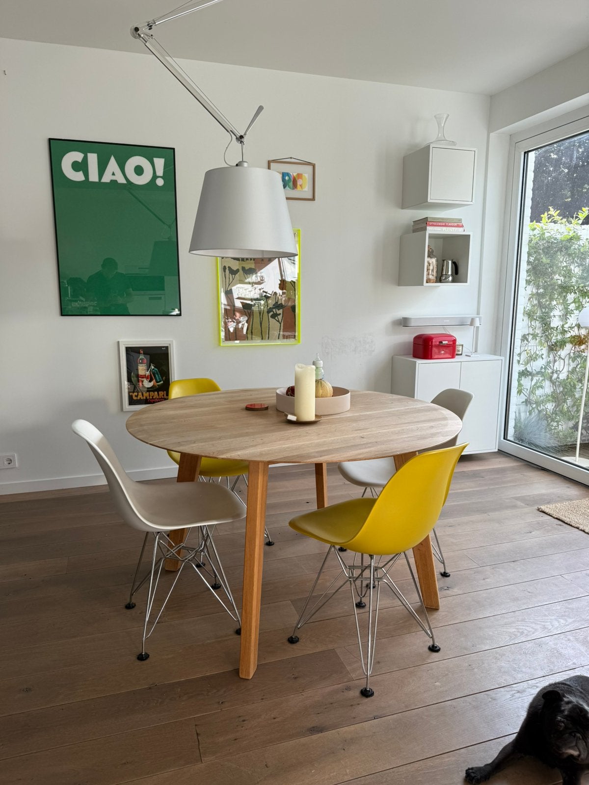 Sav & Okse ronde eiken tafel 130cm, Ophalen, Zo goed als nieuw