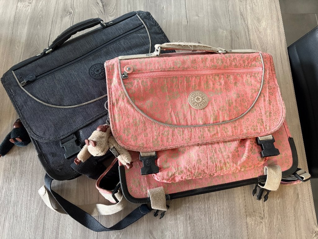 Boekentassen kipling, Handtassen en Accessoires, Ophalen, Gebruikt